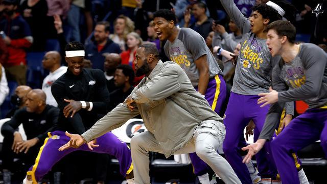 拿下卡位战!湖人18记三分射穿鹈鹕 排名反倒下降?